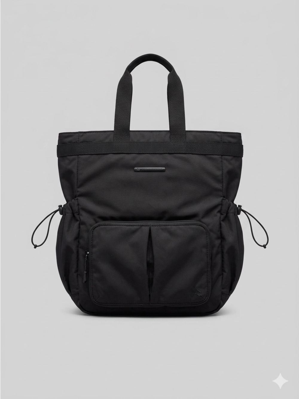 Aldo Black nylon convertible tote/backpack